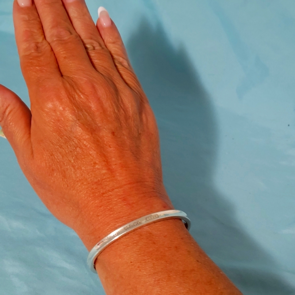 Tiffany and Company 1837 Thin Cuff